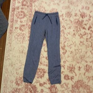Blue on blue pants/ sweats